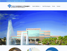 Tablet Screenshot of libermanadvancedsurgical.com